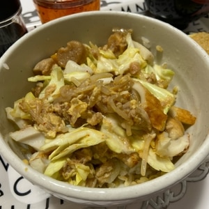 [フライパン1つ]ツナとお麩の卵とじ丼！